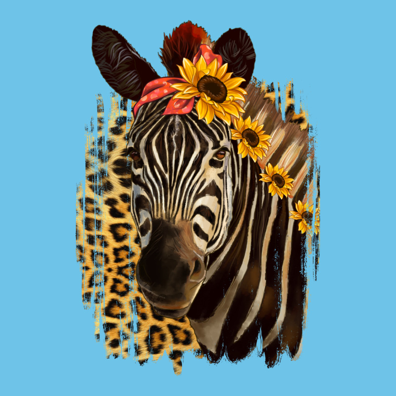 Zebra With Sunflowers Premium Sweatshirt by Bettercallsaul | Teevron