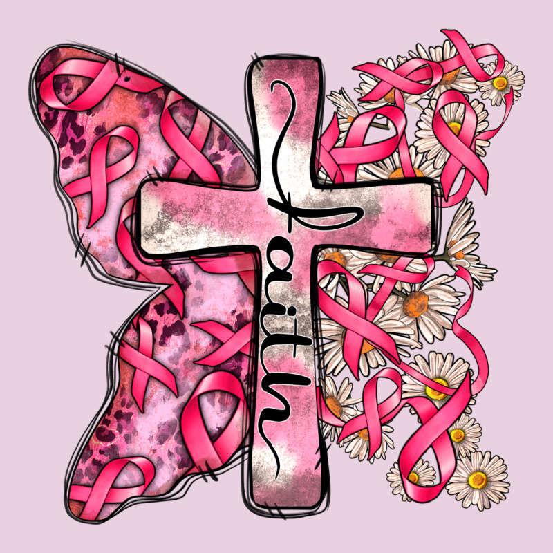 Faith Cancer Cross Ladies Tee by Zillion Design Studio | Teevron
