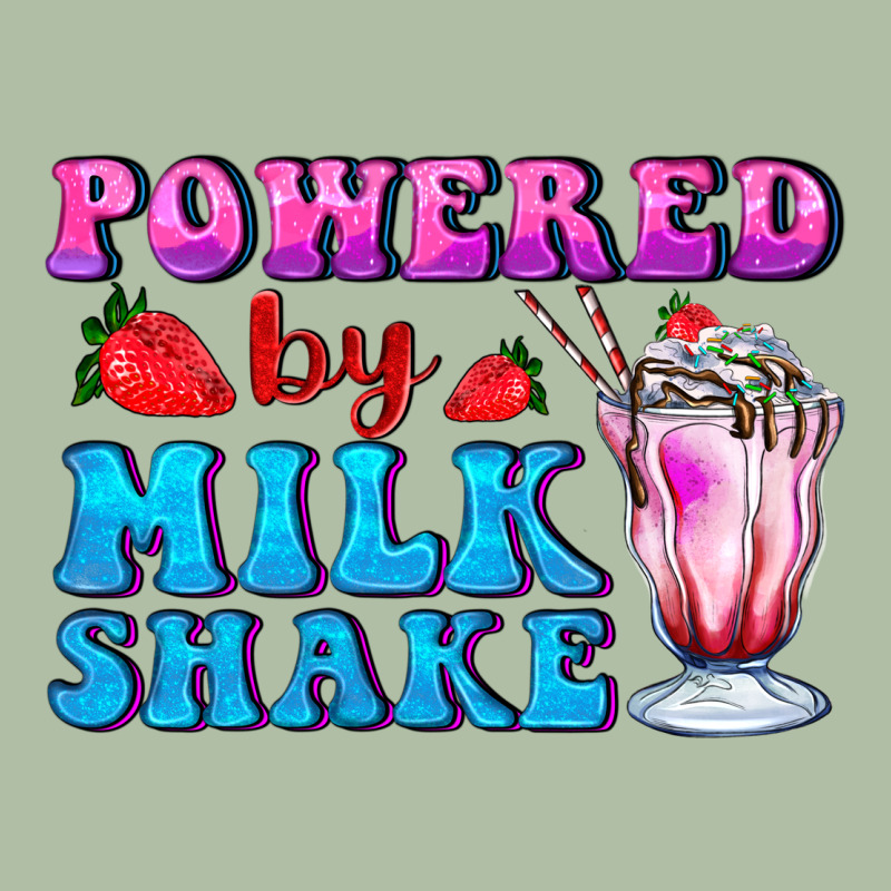 Powered By Milkshake Urban Heavy Tee by AdoDesignShop | Teevron
