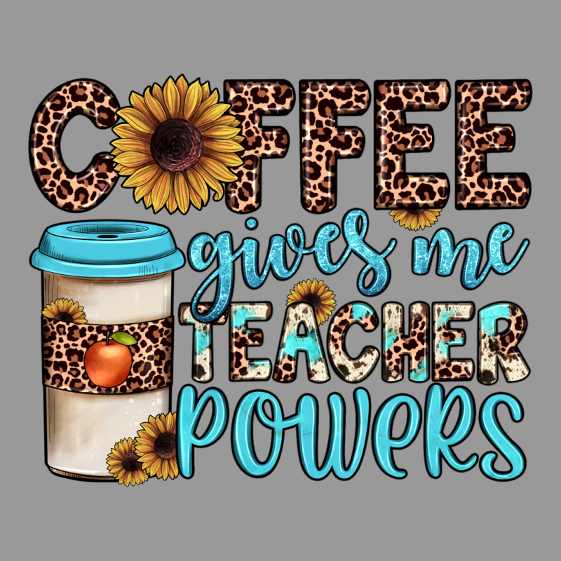 Coffee Gives Me Teacher Powers Vintage Hoodie by JahusDesignShop | Teevron