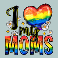 I Love My Moms Heavy Core Tee | Teevron