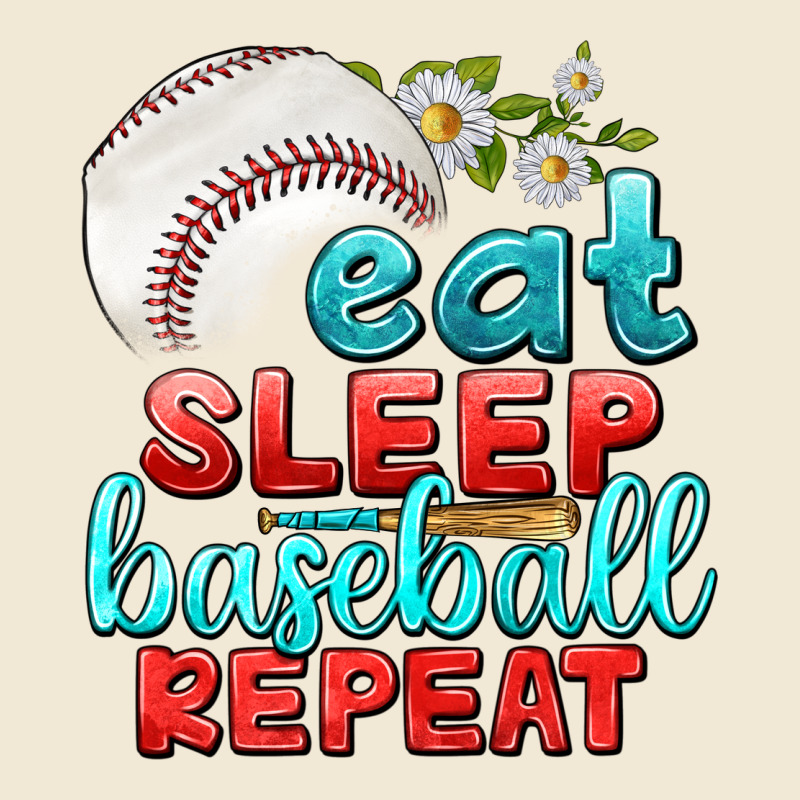 Eat Sleep Baseball Repeat Ladies Tee by texasbilliewilder | Teevron