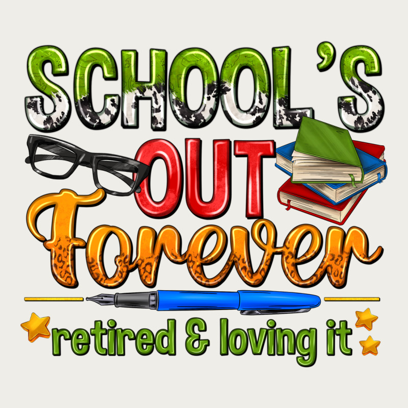 Schools Out Forever Zipper Hoodie by NancyCooperArtShop | Teevron