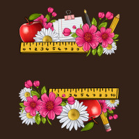 Floral Teacher Heavy Core Tee | Teevron
