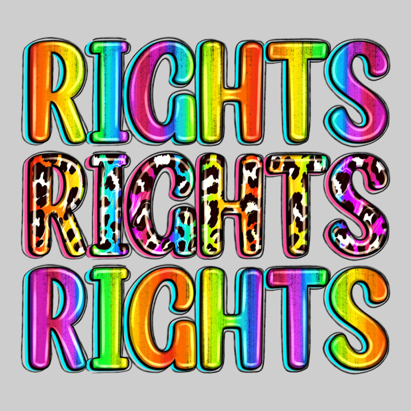 Rights Rights Rights (pride) Premium Tee by Zillion Design Studio | Teevron