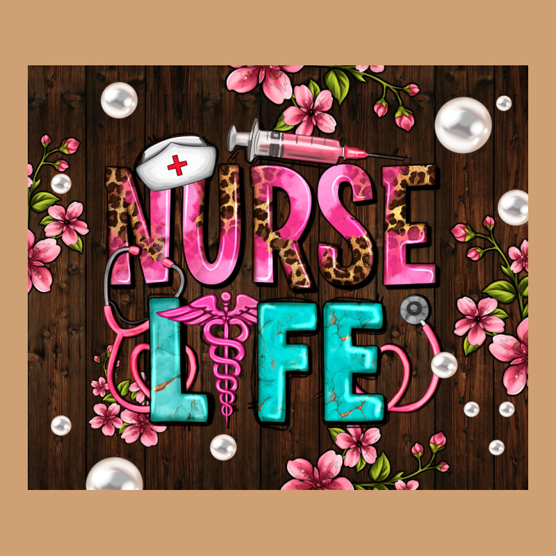 Nurse Life With Pearls Vintage Tee by AdoDesignShop | Teevron