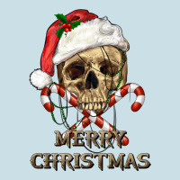 Merry Christmas Skull Ladies Tee | Teevron