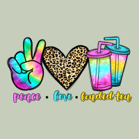 Peace Love Loaded Tea Ladies Tee | Teevron