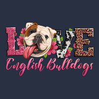 Love English Bulldogs Heavyweight Sweatshirt | Teevron
