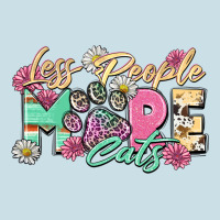 Less People More Cats Ladies Tee | Teevron