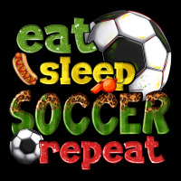 Eat Sleep Soccer Repeat Ladies Tee | Teevron