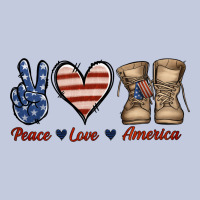 Peace Love America Long Sleeve Tee | Teevron