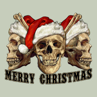 Merry Christmas Skulls Ladies Tee | Teevron