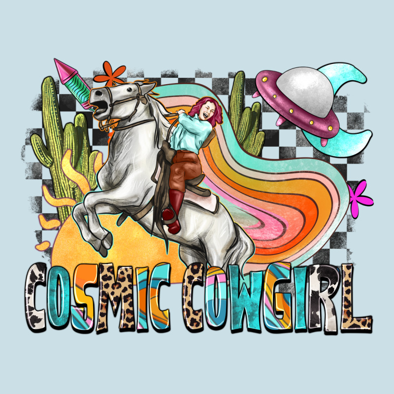 Cosmic Cowgirl Ladies Tee by Zillion Design Studio | Teevron