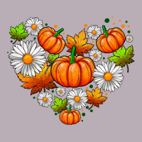 Pumpkin And Daisies Vintage Tee | Teevron