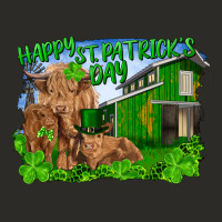 Happy St. Patrick's Day Cattle And Calfs Heavy Core Tee | Teevron