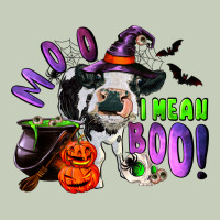 Moo I Mean Boo Baby Cow Ladies Tee | Teevron