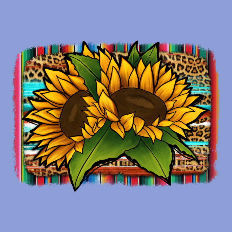 Sunflower With Serape Background Long Sleeve Tee by Jasminsmagicworld | Teevron