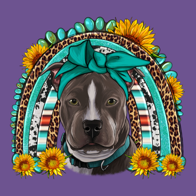 Western Pitbull Rainbow Vintage Tee by Artiststas | Teevron