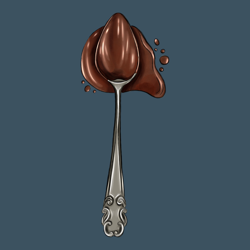 Spoon With Chocolate Urban Heavy Tee by AdoDesignShop | Teevron