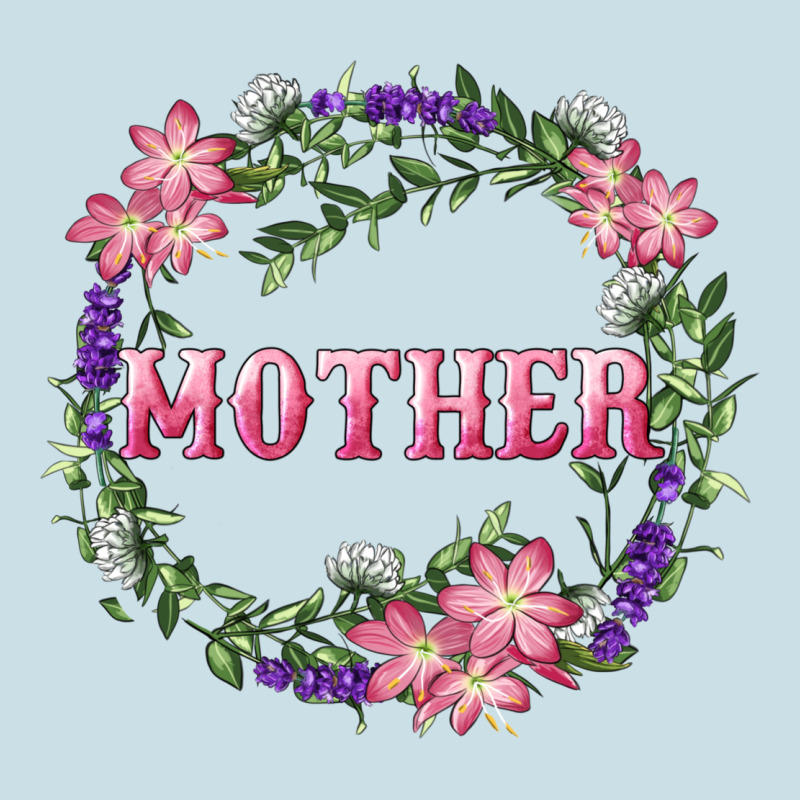 Mother With Floral Wreath Ladies Tee by RanaPortraitStore | Teevron