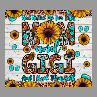 God Gifted Me Two Titles Mom And Gigi And I Rock Them Both Vintage Hoodie | Teevron