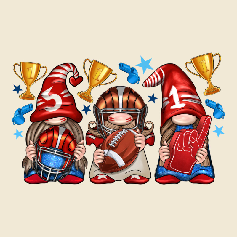 Football Gnome With Element Ladies Tee by texasbilliewilder | Teevron