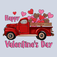 Happy Valentine's Day Truck Hearts Premium Sweatshirt | Teevron