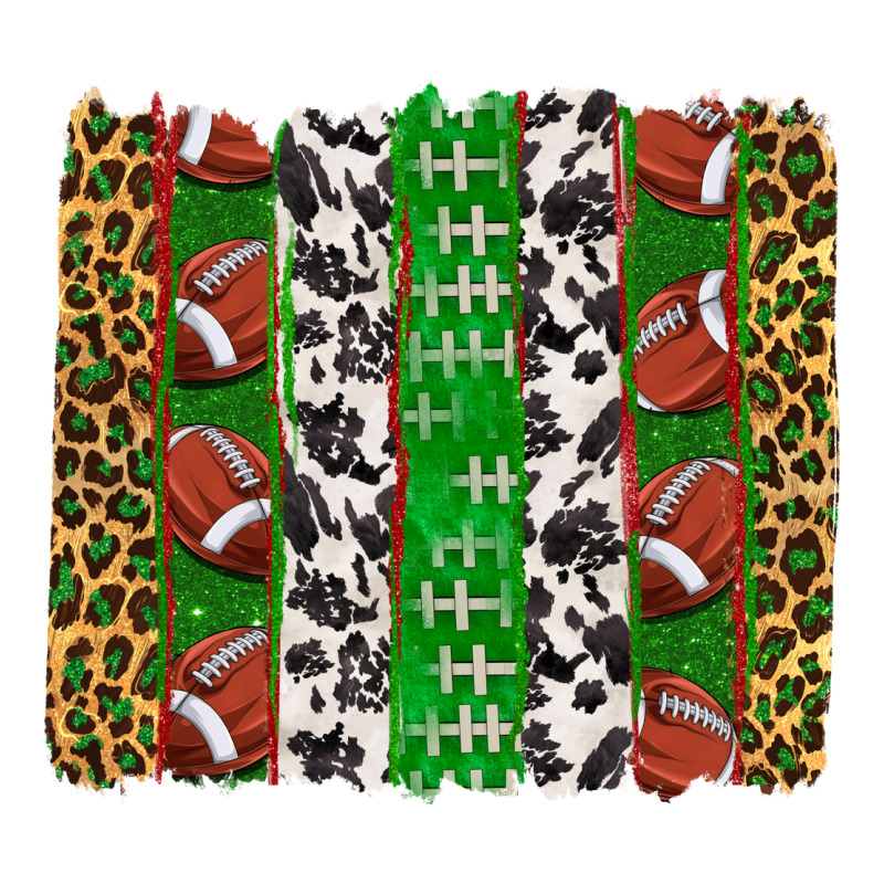 Football Brush Strokes Ladies Tee by texasbilliewilder | Teevron