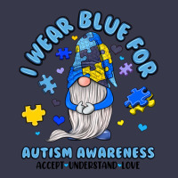 I Wear Blue For Autism Awareness Long Sleeve Tee | Teevron