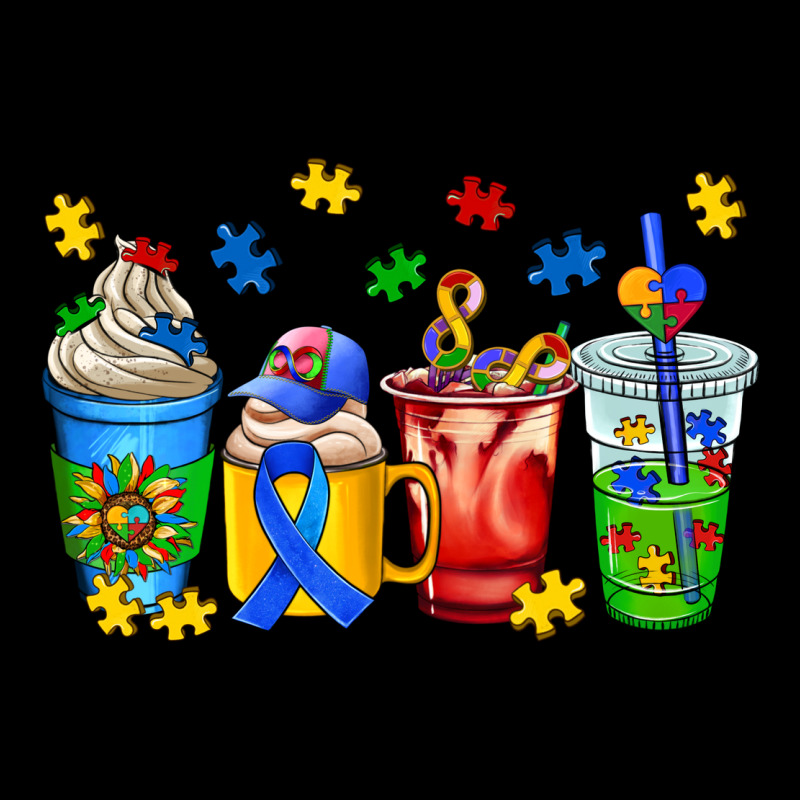 Autism Coffee Cup Urban Heavy Tee by AdoDesignShop | Teevron