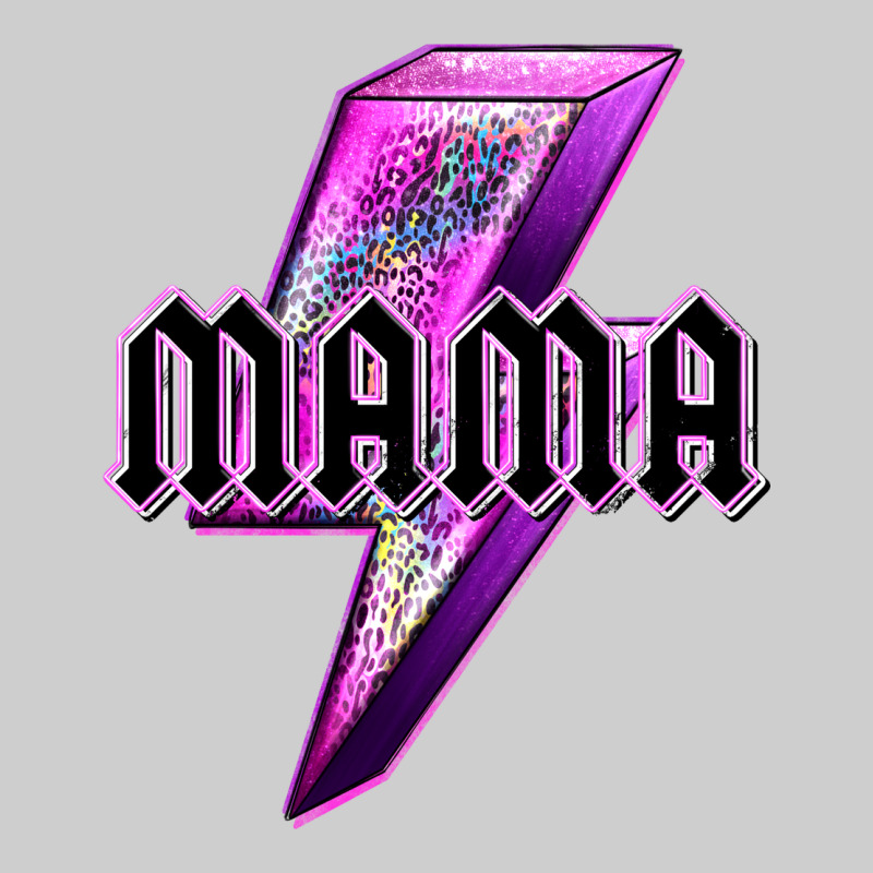 Mama Neon Leopard Lightning Bolt Premium Tee by texasbilliewilder | Teevron