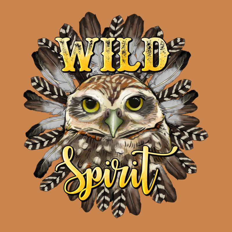 Wild Spirit Owl Heavyweight Hoodie by BarkalooDesign | Teevron
