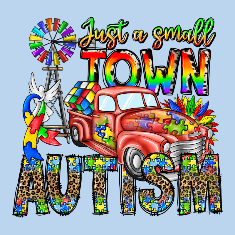 Just A Girl Small Town Autism Classic Tee by CowhideDigitalArt | Teevron