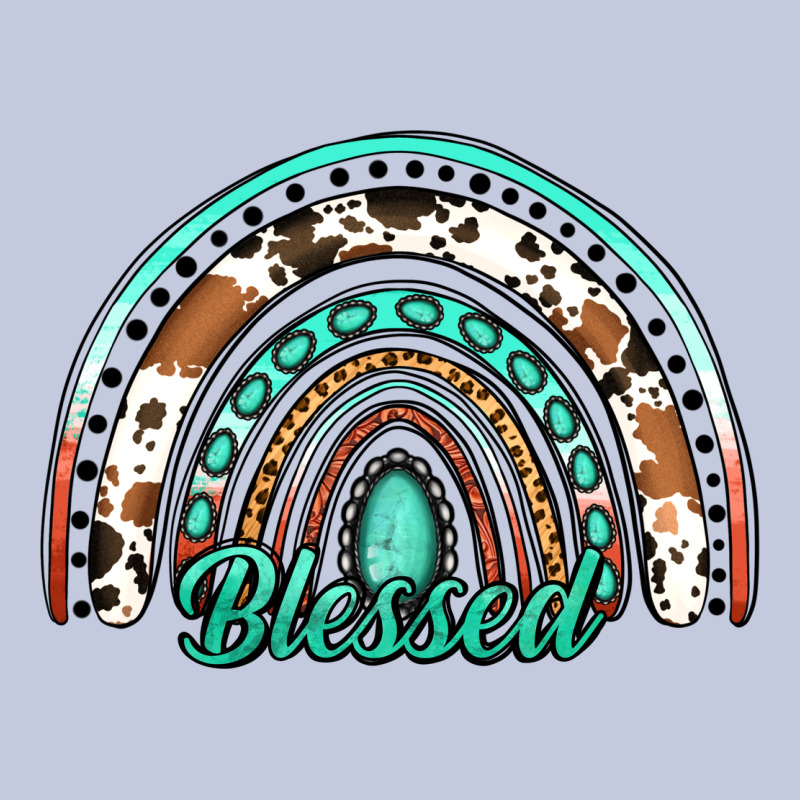 Blessed Western Rainbow Long Sleeve Tee by Jasminsmagicworld | Teevron