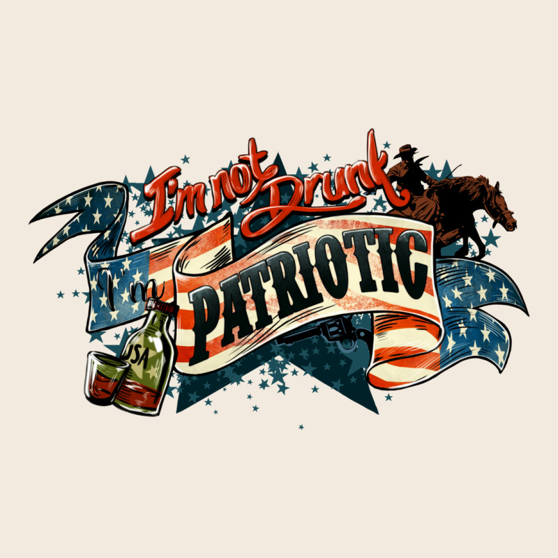 Patriotic Drunk America Zipper Hoodie by NancyCooperArtShop | Teevron