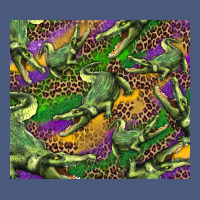 Mardi Gras Louisiana Crocodile Leopard Vintage Hoodie | Teevron