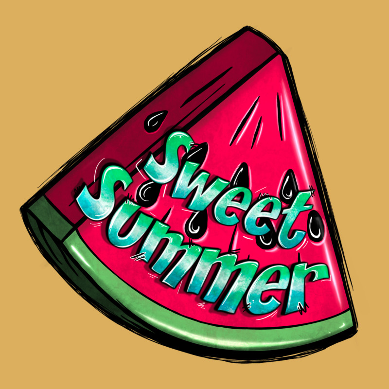 Sweet Summer Watermelon Premium Hoodie by NancyCooperArtShop | Teevron