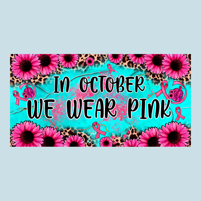 In October We Wear Pink Ladies Tee by JahusDesignShop | Teevron