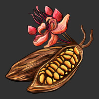 Cacao Beans And Flowers Urban Heavy Tee | Teevron