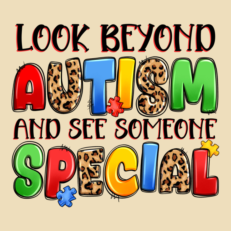 Look Beyond Autism And See Someone Special Premium Hoodie by JahusDesignShop | Teevron