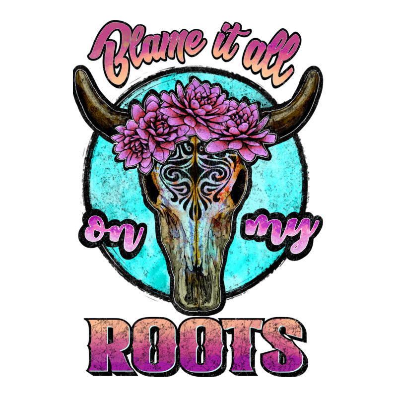 Blame It All On My Roots White Urban Heavy Tee by JahusDesignShop | Teevron