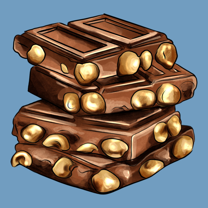Nut And Chocolate Urban Heavy Tee by AdoDesignShop | Teevron