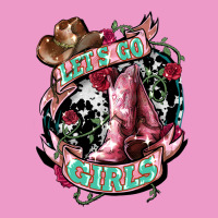 Let's Go Girl's Cowboy Boots Urban Hoodie | Teevron