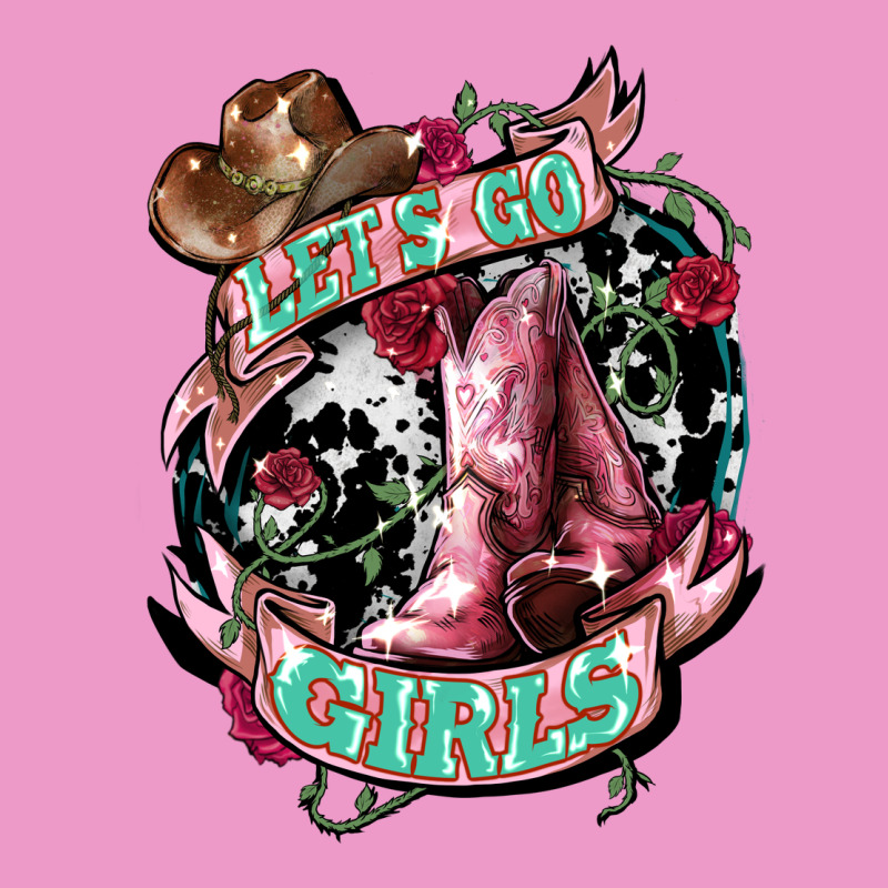 Let's Go Girl's Cowboy Boots Urban Hoodie by HowdyJamesFarm | Teevron