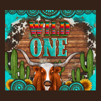 Wild One Longhorn Gemstones Cactus And Sunflowers Heavy Core Tee | Teevron