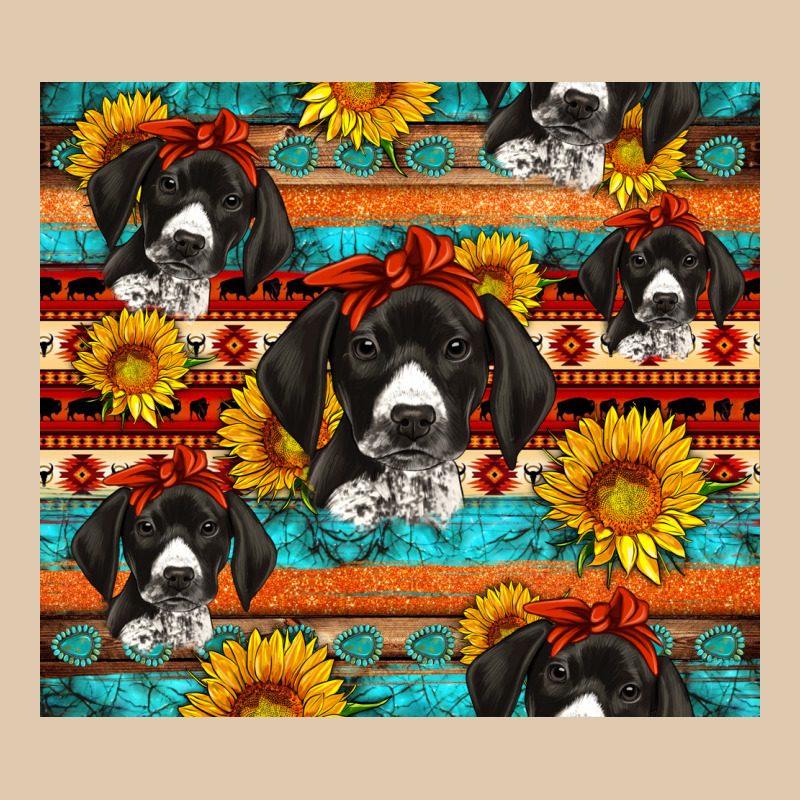 Western German Shorthaired Pointer Heavyweight Sweatshirt by Artiststas | Teevron