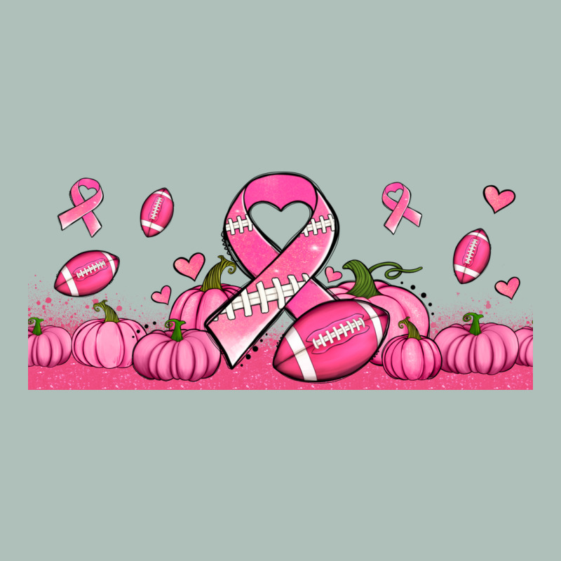 Breast Cancer American Football Heavyweight Hoodie by Jasminsmagicworld | Teevron