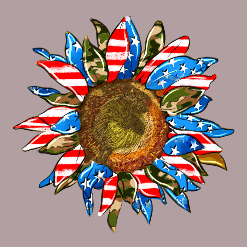 Sunflower Front Vintage Hoodie by AdoDesignShop | Teevron