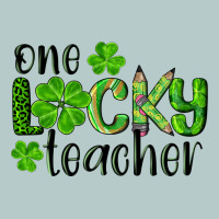 St. Patrick's Day One Lucky Teacher Heavy Core Tee | Teevron